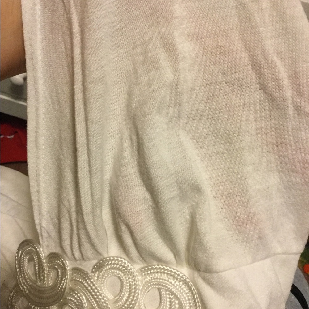 White BOHO dress/ tunic - Picture 8 of 8